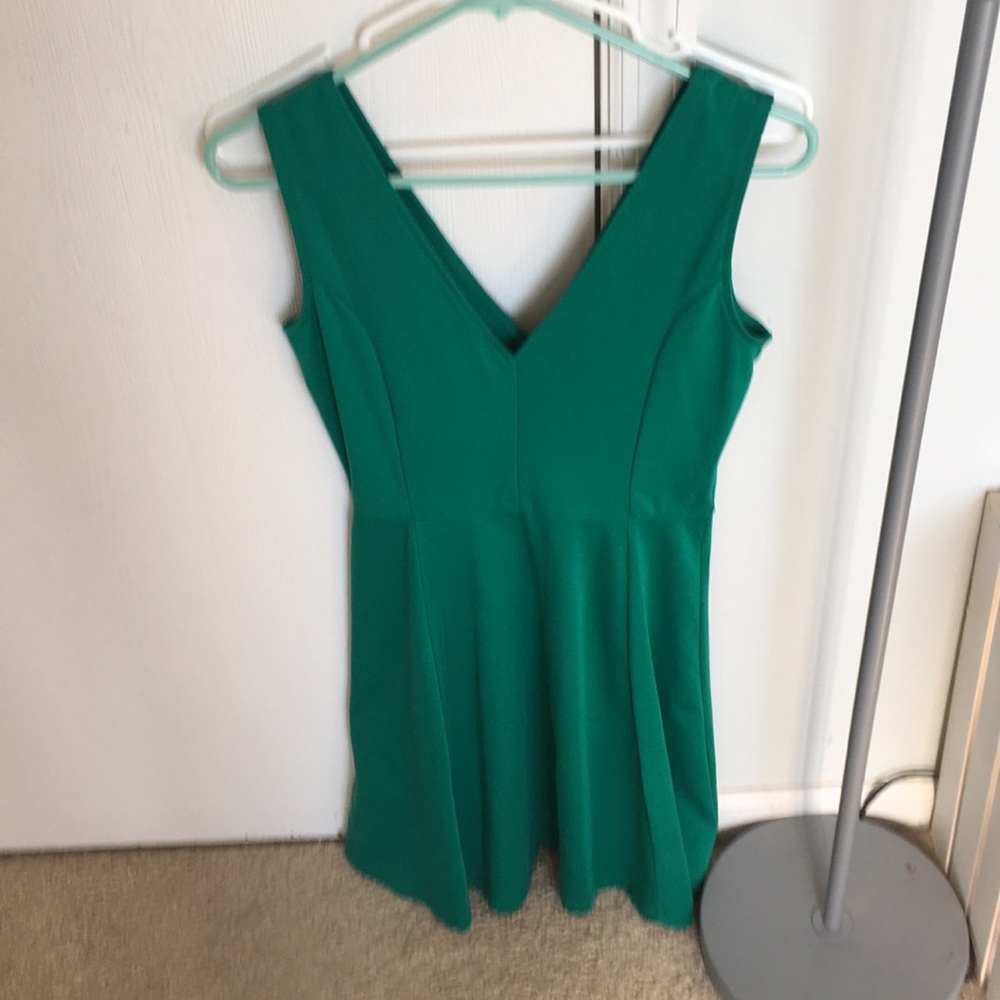 Green dress
